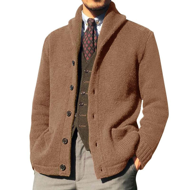 Warmer und stylischer Herren-Cardigan für kalte Tage