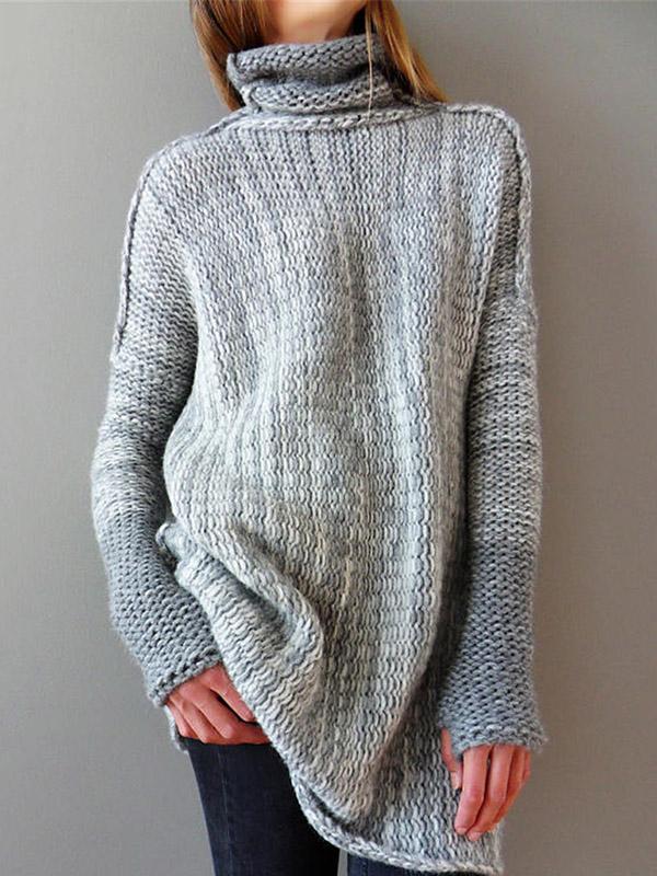 Stilvoller Pullover mit Rollkragen für einen modernen Alltagslook