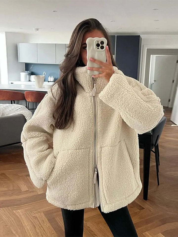 Stylische Winterjacke für Damen mit Kuscheligem und Modernem Design