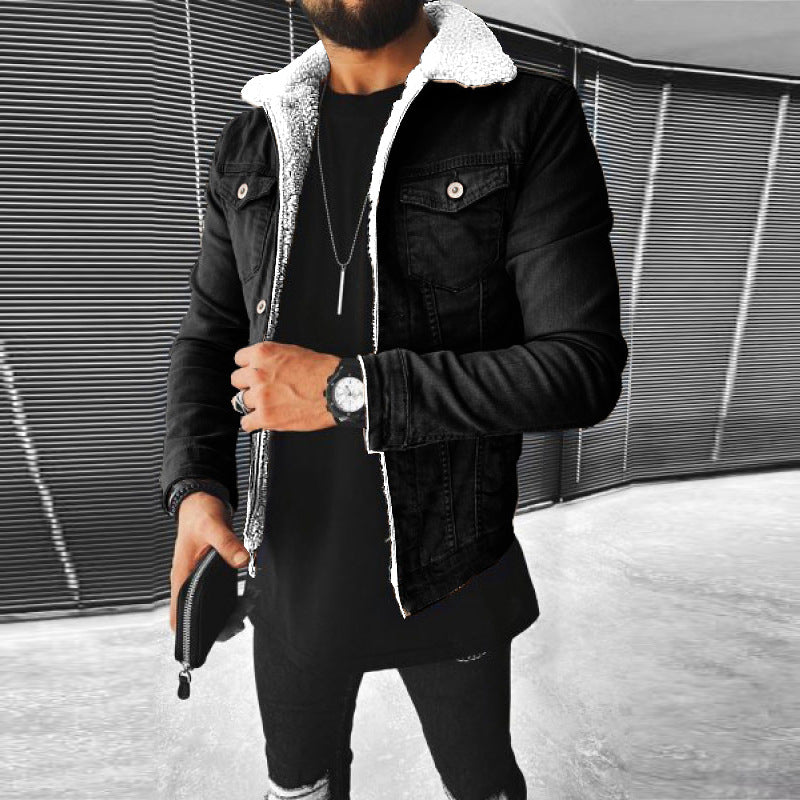 Herren-Winterjacke mit Modernem Look und Optimaler Wärme