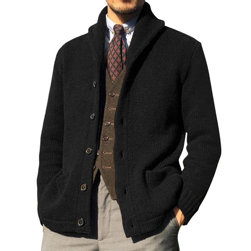 Warmer und stylischer Herren-Cardigan für kalte Tage