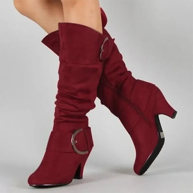 Modische Absatzstiefel für Damen – idealer Mix aus Stil und Eleganz