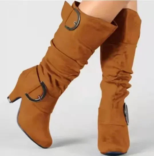 Modische Absatzstiefel für Damen – idealer Mix aus Stil und Eleganz